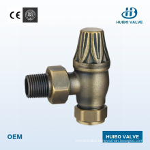 Ce Mark Female Threaded Manual Brass Radiator Valve